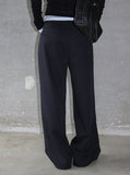 Orb Pocket Pintuck Slacks