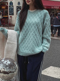 DIA Argyle Over Wool Knitwear