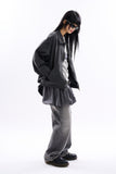 Scaddan pigment zip-up work jacket