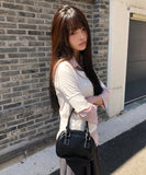 Viet Button Point Color Short Sleeve T-shirt