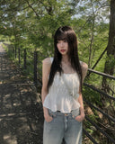 [Summer Fabric] Early Denim Wide Pants
