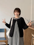 Nyulidi One Button Knit Cardigan