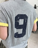Silence Numbering Crop Short Sleeve Tee