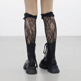 Micken lace knee socks