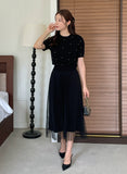 Newban Round Pearl Knit