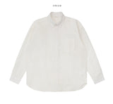 Linen Semi Over Basic Shirt