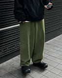 Relaxed Brushed Wide Jogger Pants