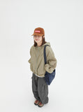 [BAONHAUS] Ikuka hood wind zip-up jumper