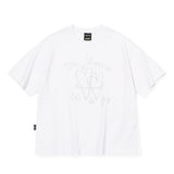 Glitter Heart CROP Short Sleeve T