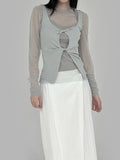 Layered Twist Halter Sleeveless