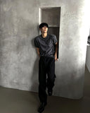 PREMIUM Pigment Charcoal Short Sleeve T-Shirt