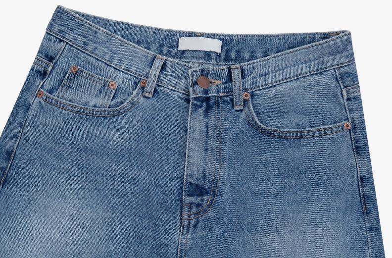 【MODERNIF】Beacon Wide Denim Pants modernif (モダンイフ) - ビーコンワイドジーンズ / Beacon Wide