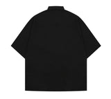Small Cloud Bear Smile Overfit Short Sleeve Shirt