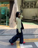 Luine Embroidered Non-Fade Balloon Pants