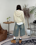 Nez Damage Bermuda Denim Pants