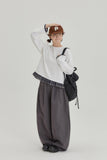 [BAONHAUS] Monibeu banding balloon wide pants