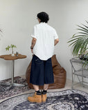 Crea Lettering Bermuda Pants