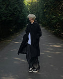 F/W DISCERNMENT's Mui pocket hoodie long coat