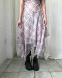 Kyuren Check Sleeveless Long One Piece