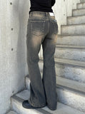 Black Tin Bootcut Denim