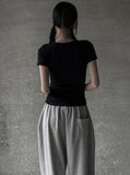 Shirring long tube top