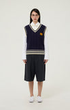 Name Card Knits Vest