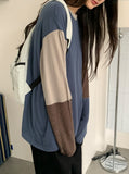 Honyu Color Matching Over Round Tee