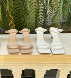 Yuloa Square Strap Mule Shoes
