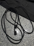 240cm leather long belt