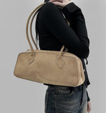 Gitter Suede Shoulder Bag