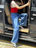 Andy Pintuck Wide Denim Pants