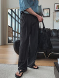 Hush long wide half banding slacks