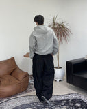 Rotten Pintuck Cargo Banding Pants