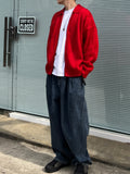 Diamond Fisherman Knit Zip-up
