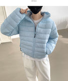 Trendy Lightweight High Neck 2-Way String Padding
