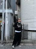 Velvet Track Line Cargo Pants
