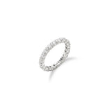Essence Silver (W) Modern Tennis Ring 3.0mm White