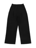 LUCKY-RABBIT Training Pin Tuck Wide Pants