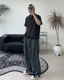 Jedi Curved Pintuck Nylon Pants