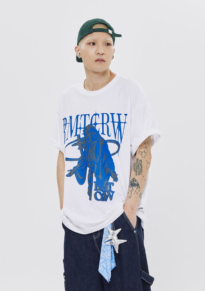 ★ROMANTIC CROWN★送料込★韓国★THE BLESSED MARIA TEE SHIRT THE BLESSED MARIA TEE SHIRT_BLACK | ROMANTIC CROWN