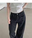 Cooling Summer Cut Tencel Banding Long Wide Cotton Pants