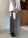 Irom Stripe Banding Long Skirt