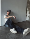 Zed Cat Balloon Denim Pants