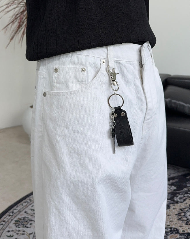 【SATIIIZ】mayp wide cotton pants SATIIIZ (サティーズ) - メイプワイドコットンパンツ / mayp