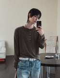 Rookies Buckle Layered Long Sleeve
