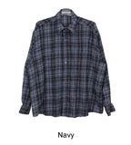 Liner Peach Check Shirt