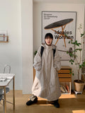 [unisex] Huoz two-way hood long field jacket