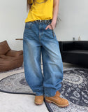Ratton Crack Long Eyelet Leather Belt