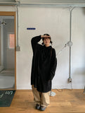 Dundue corduroy shirt long one piece