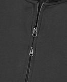 PRAY APPLIQUE CROP ZIP UP HOODIE